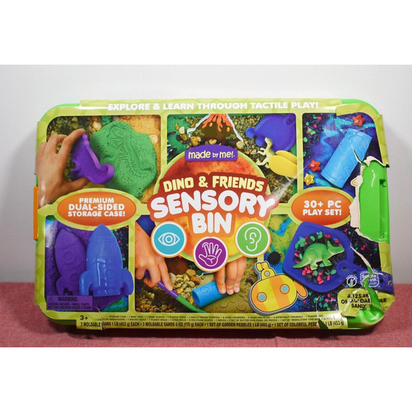 Made by Me Dino & Friends Sensory Bin Play Set
